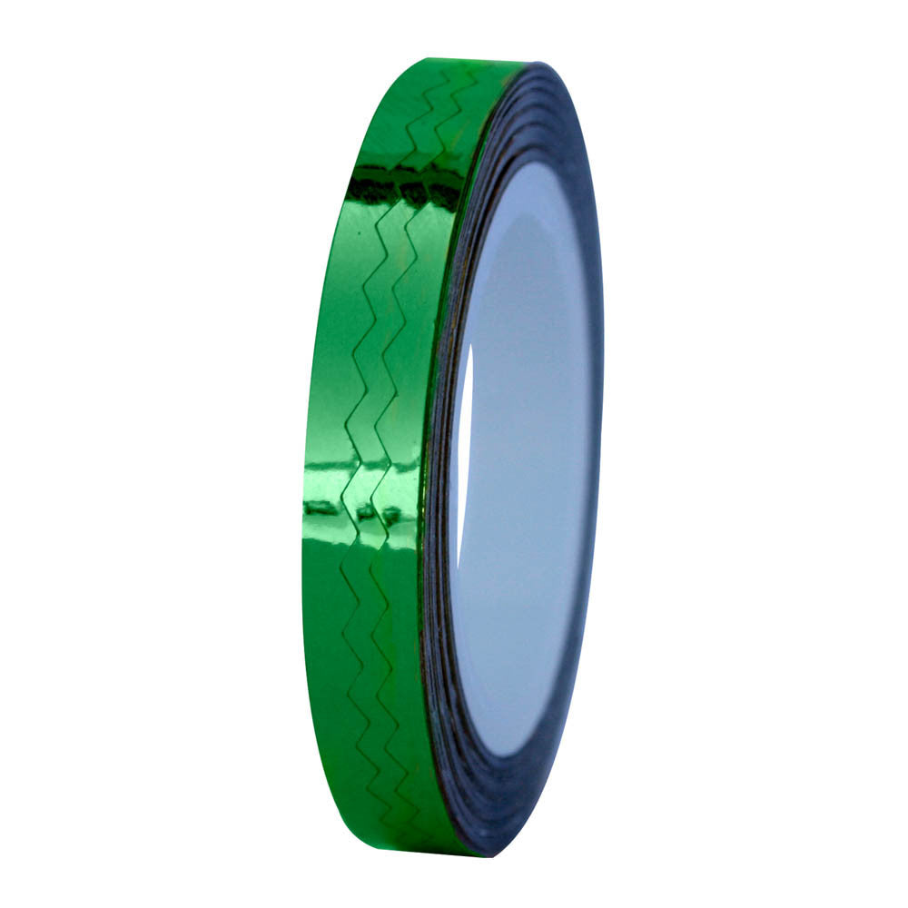 Banda metalica zig zag Verde