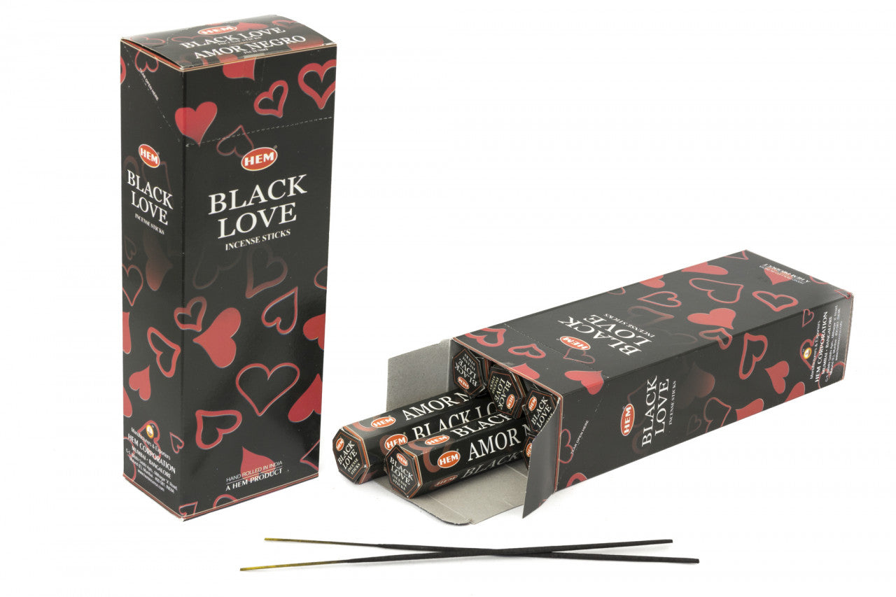 Betisoare parfumate Black Love Set 6buc