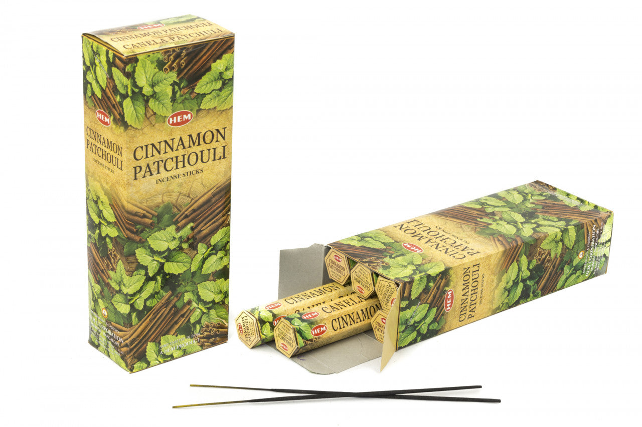 Betisoare parfumate Cinnamon Patchouli Set 6buc