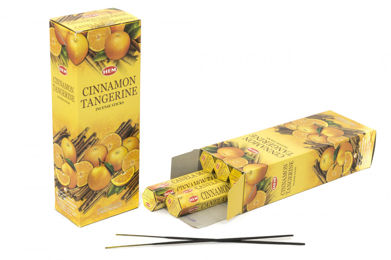 Betisoare parfumate Cinnamon Tangerine Set 6buc