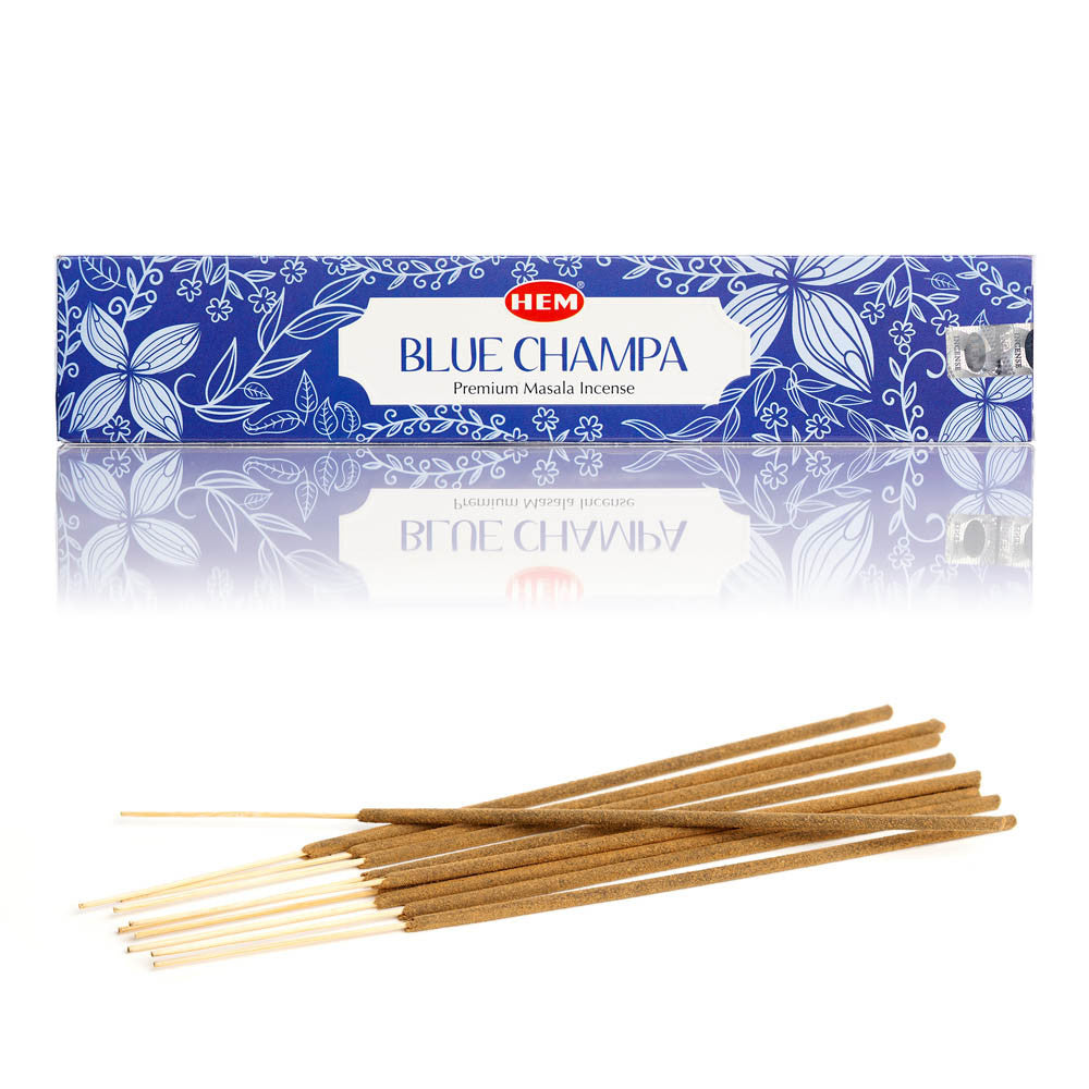 Betisoare parfumate dreptunghi Hem Blue Champa 10buc