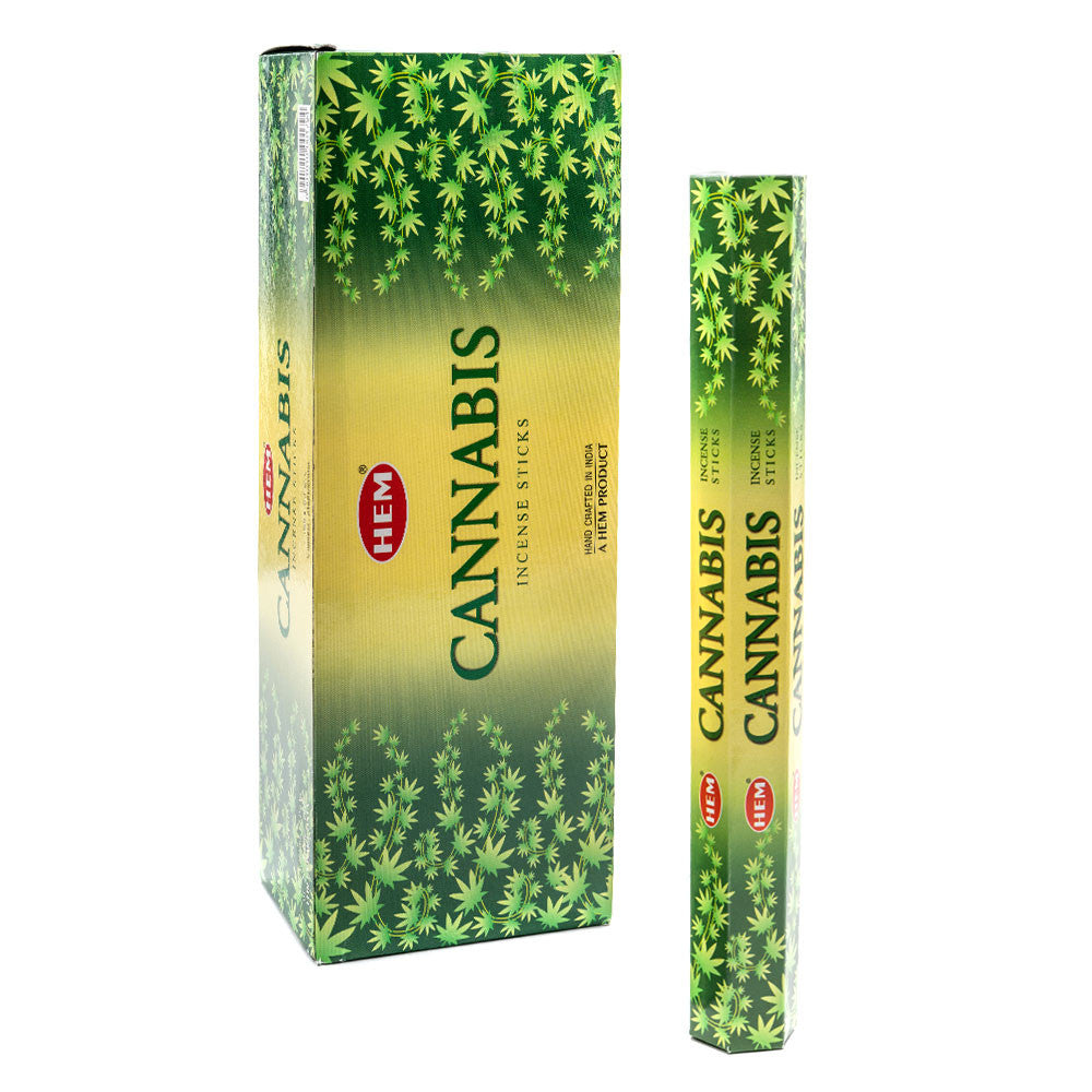 Betisoare parfumate HEM India Cannabis Set 6buc