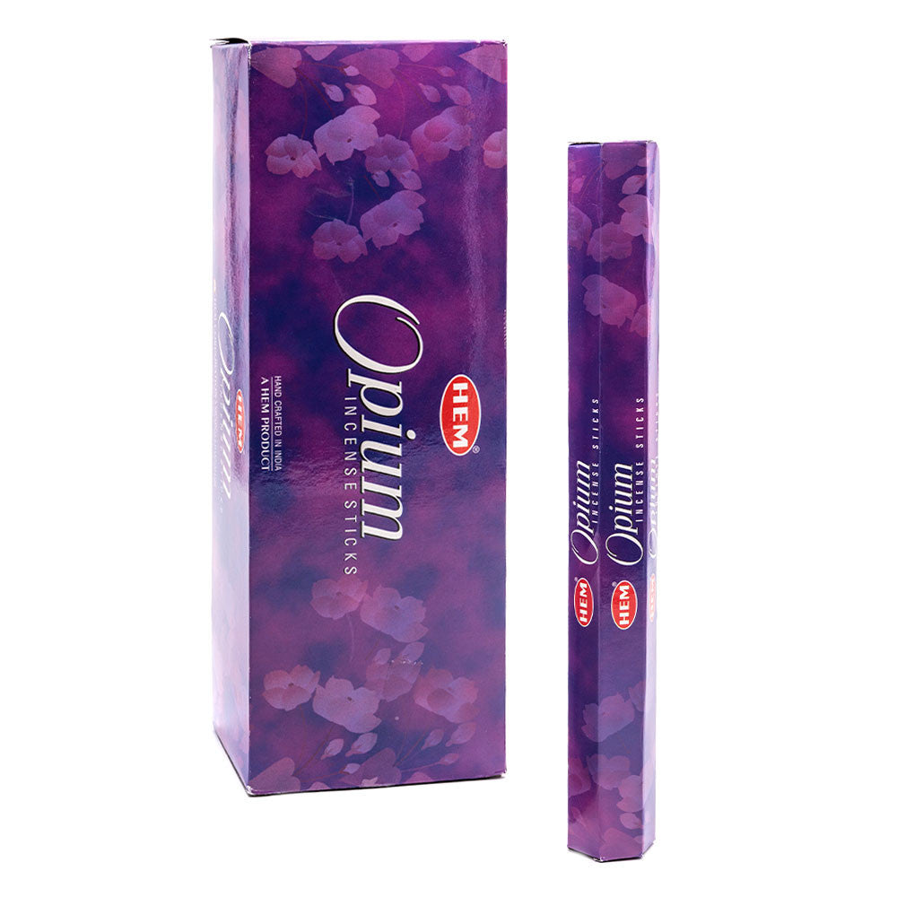 Betisoare parfumate HEM India Opium Set 6buc