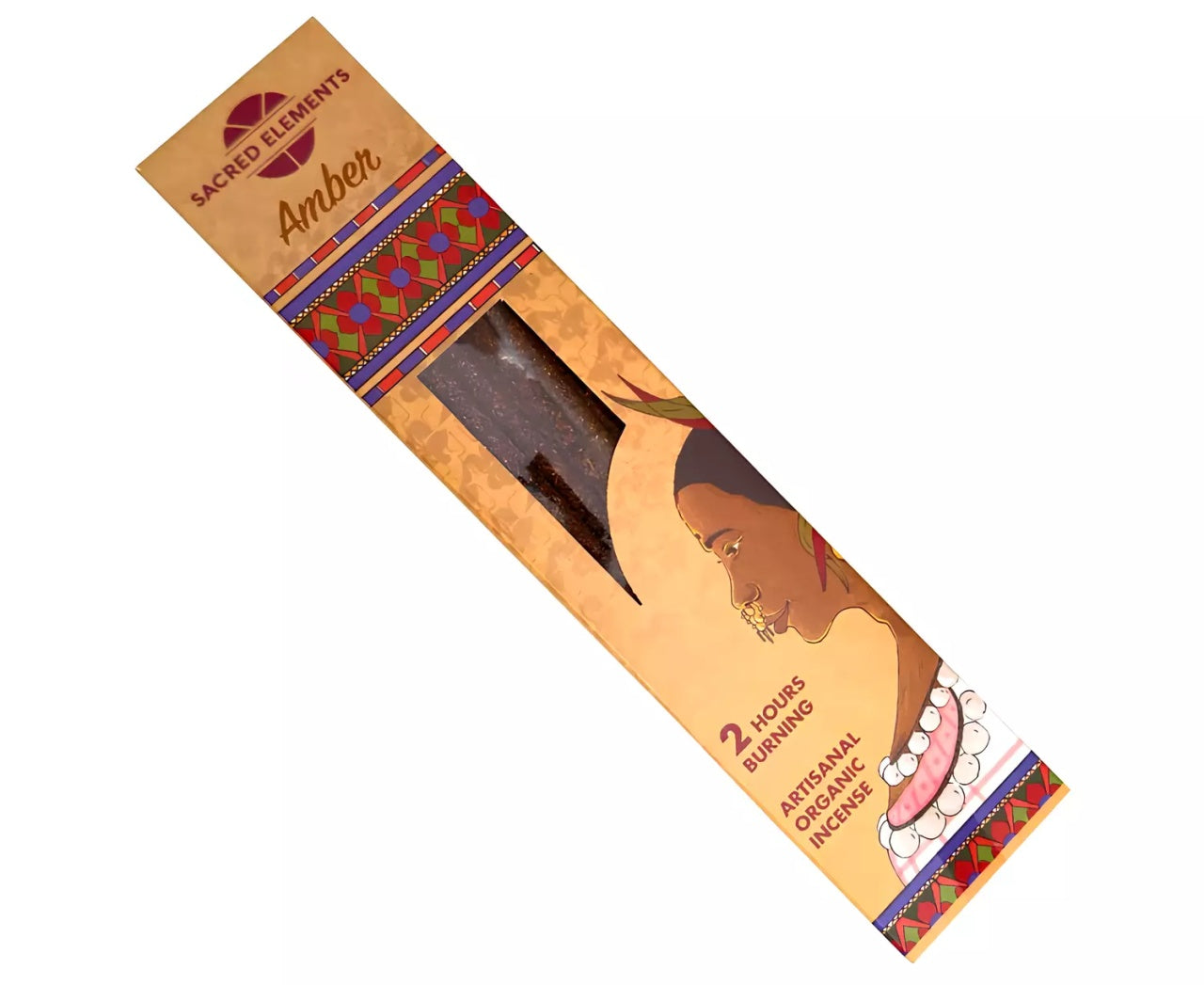 Betisoare parfumate Sacred Elements - Amber - 10/set