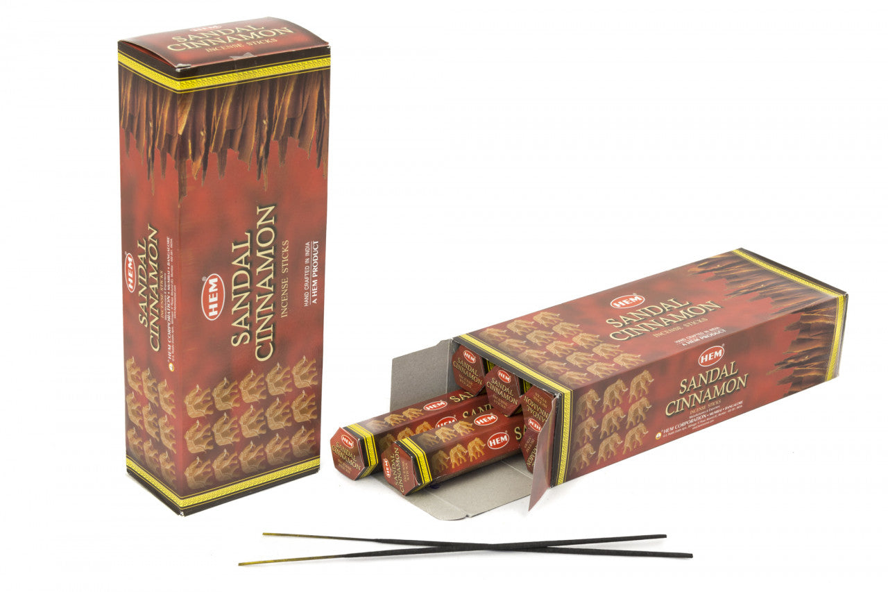 Betisoare parfumate Sandal Cinnamon Set 6buc