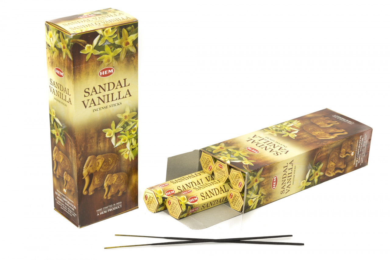 Betisoare parfumate Sandal Vanilla Set 6buc