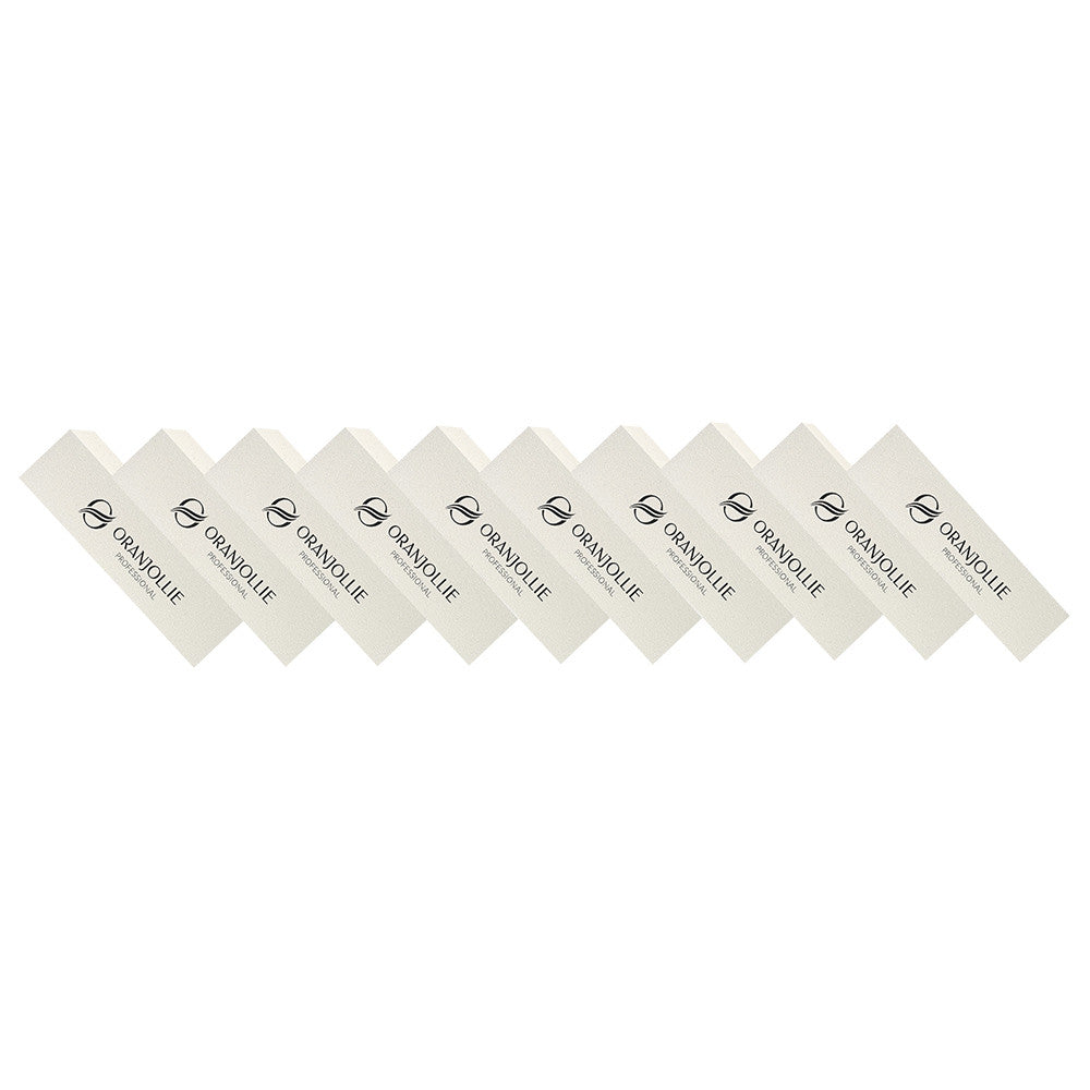 Buffer abraziv alb Oranjollie - set 10 buc