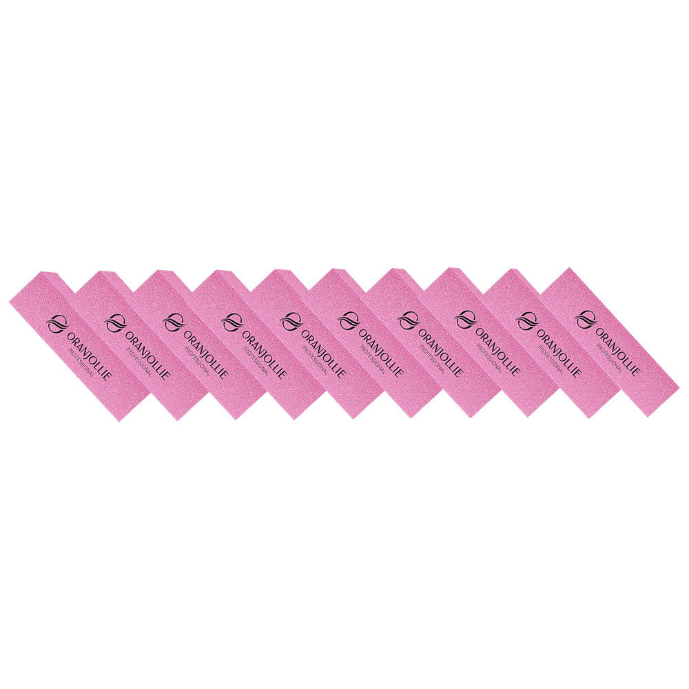Buffer abraziv roz Oranjollie - set 10 buc