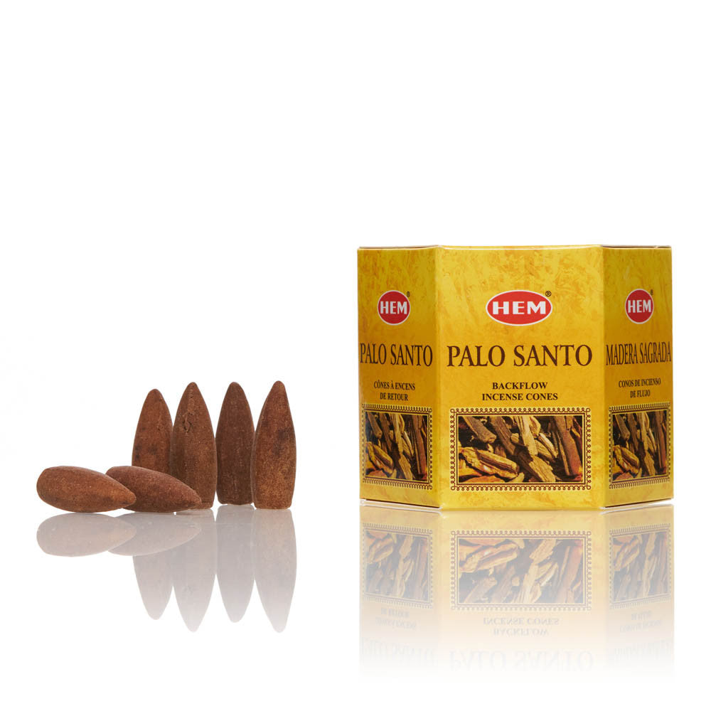 Conuri parfumate backflow Palo Santo HEM 40buc