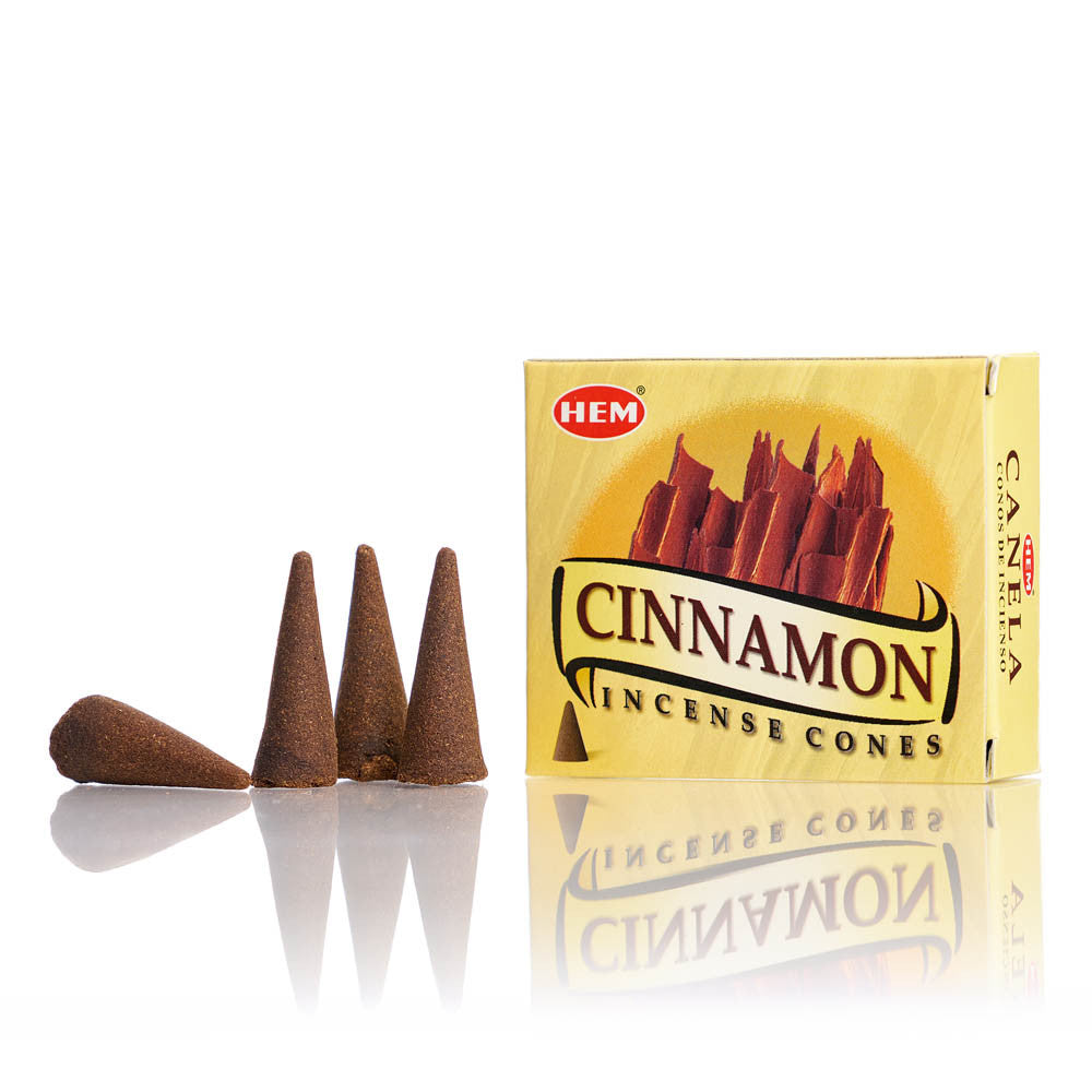 Conuri parfumate HEM Cinnamon 10buc