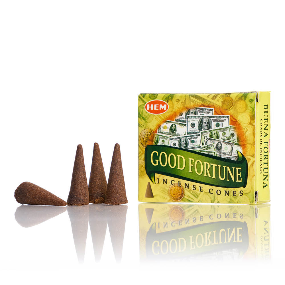 Conuri parfumate HEM Good Fortune 10buc