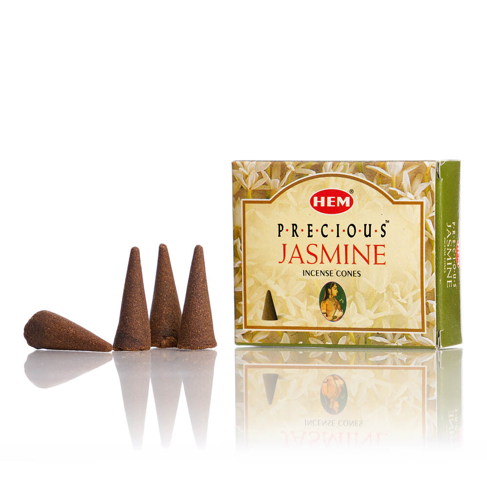 Conuri parfumate HEM Precious Jasmine 10buc
