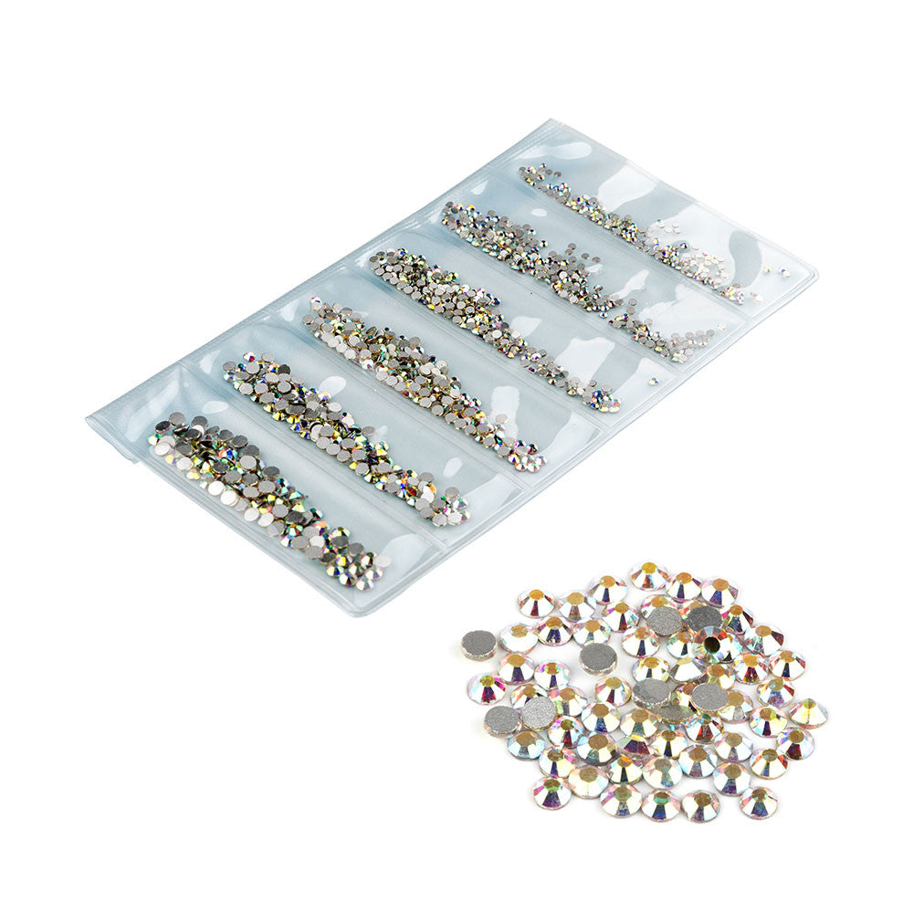 Cristale pentru unghii 1440 Multicolor Set 6 Oranjollie