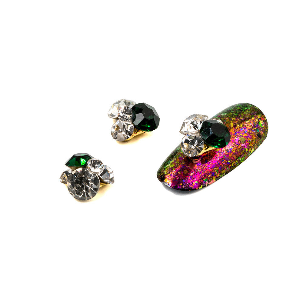 Cristale pentru unghii Multicolor Nr 70 Set 3 buc