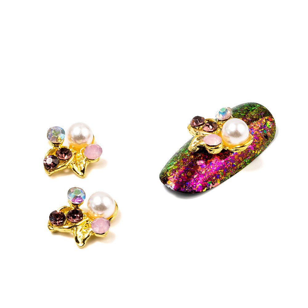 Cristale pentru unghii Multicolor Nr 78 Set 3 buc