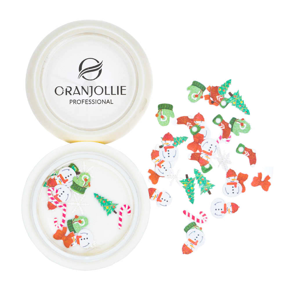 Wooden nail decoration 021 Oranjollie