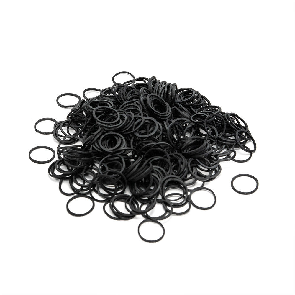 Elastice mici negre 25 gr Oranjollie