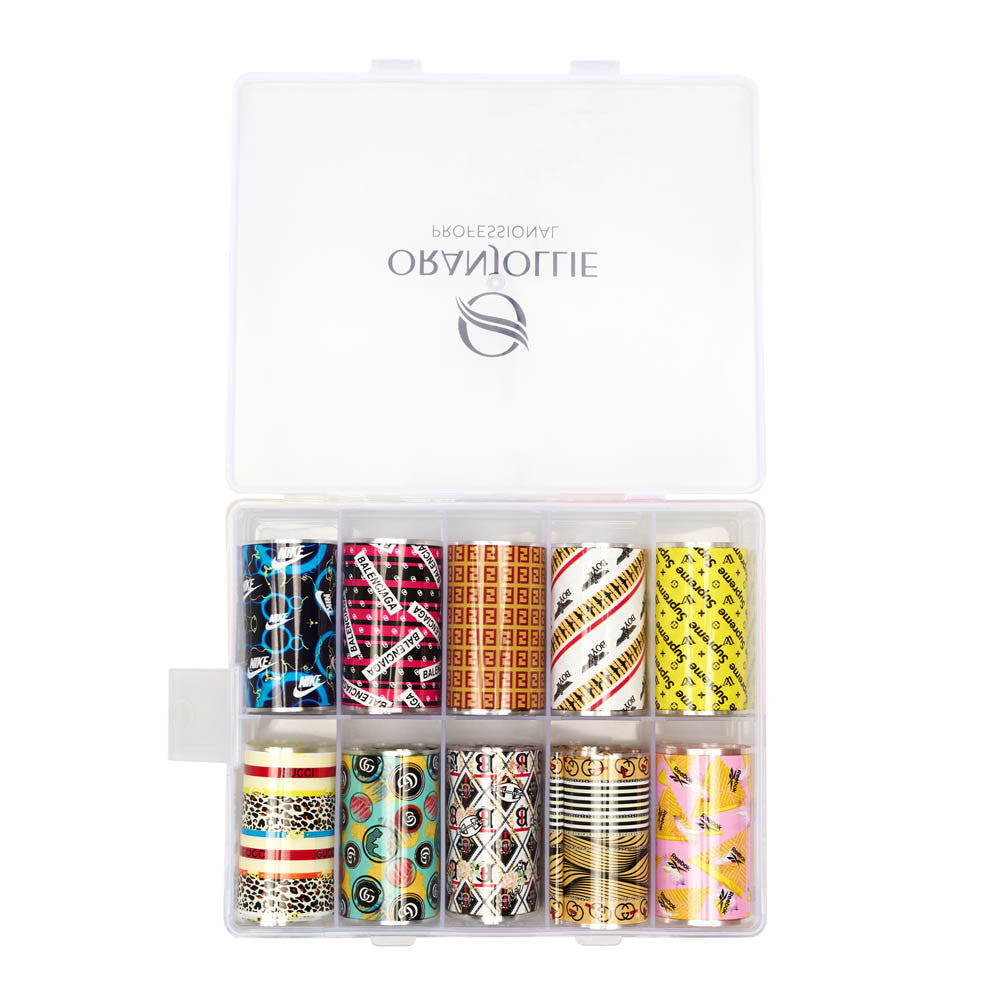 Transfer foil M725B Oranjollie 鈥�set 10 pcs