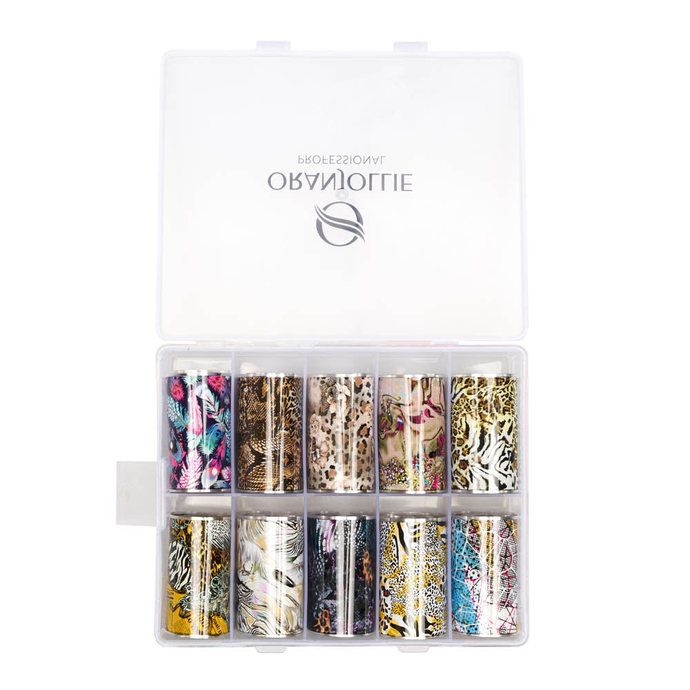 Transfer foil M725G Oranjollie 鈥�set 10 pcs