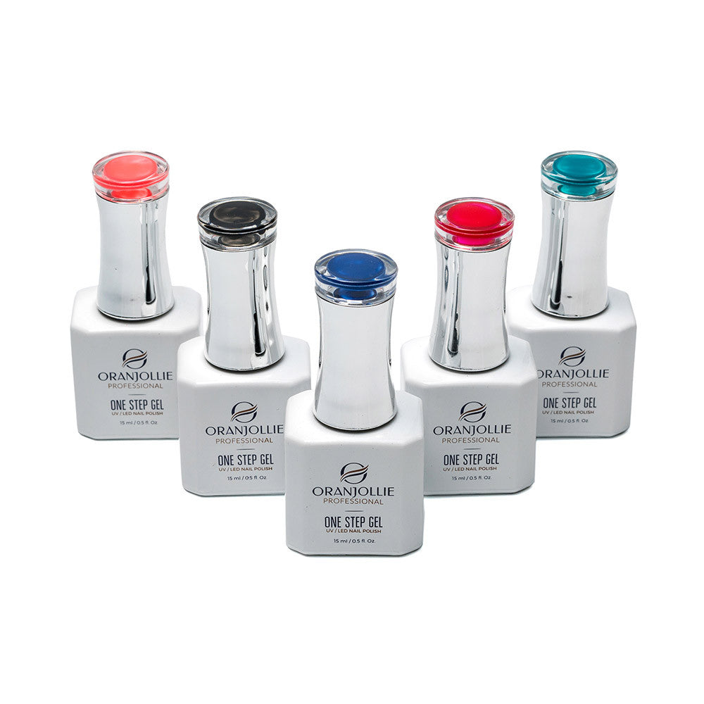 Kit 5 oje semipermanente One Step Oranjollie