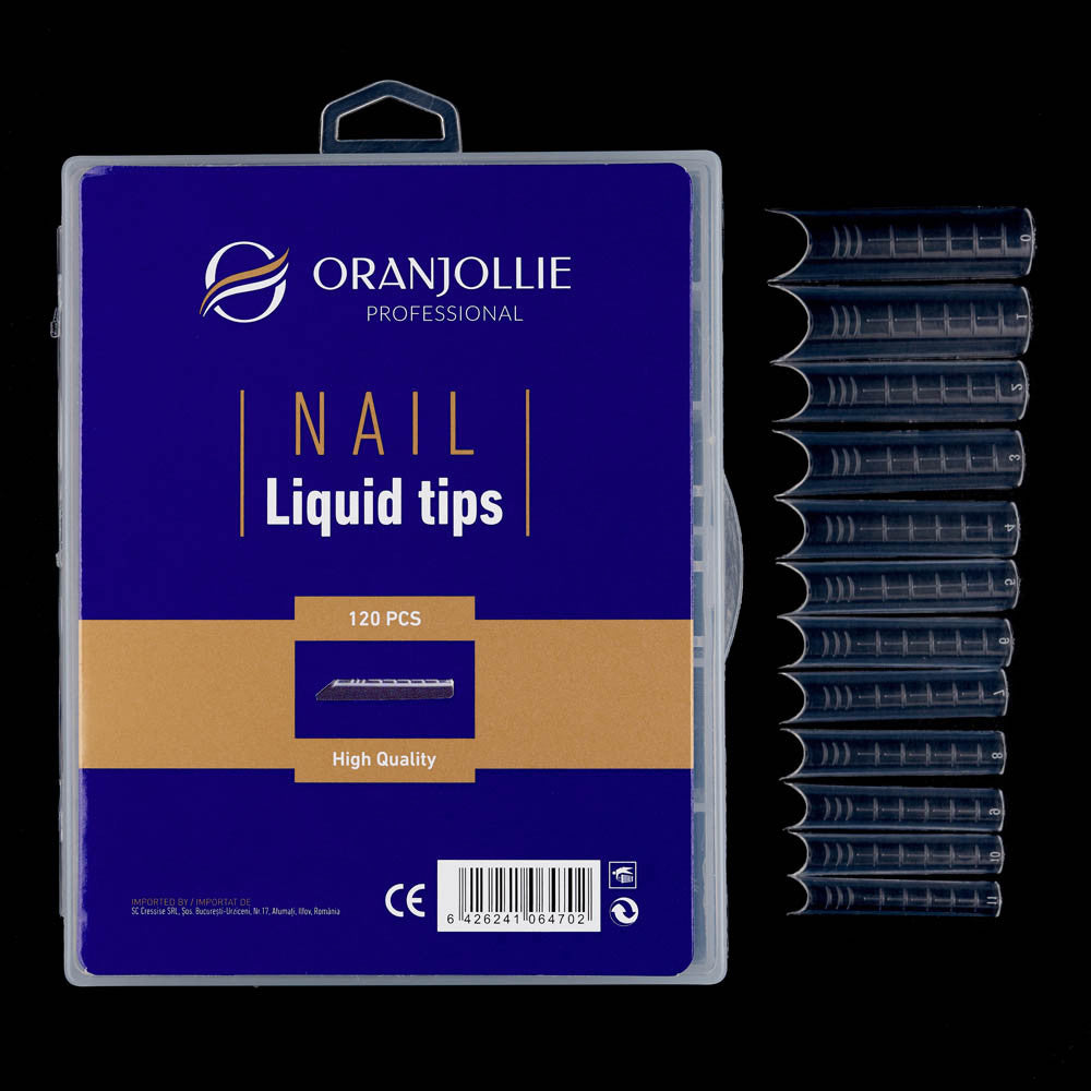 Liquid Tips Polygel 120pcs M732 Oranjollie