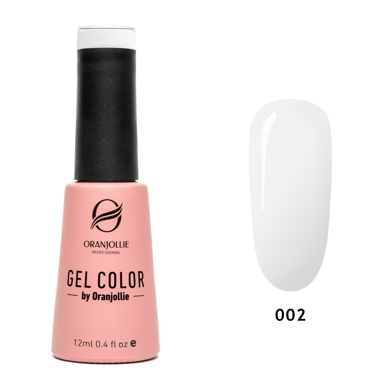 Oja semipermanenta Gel Color Nr.002 12ml Oranjollie