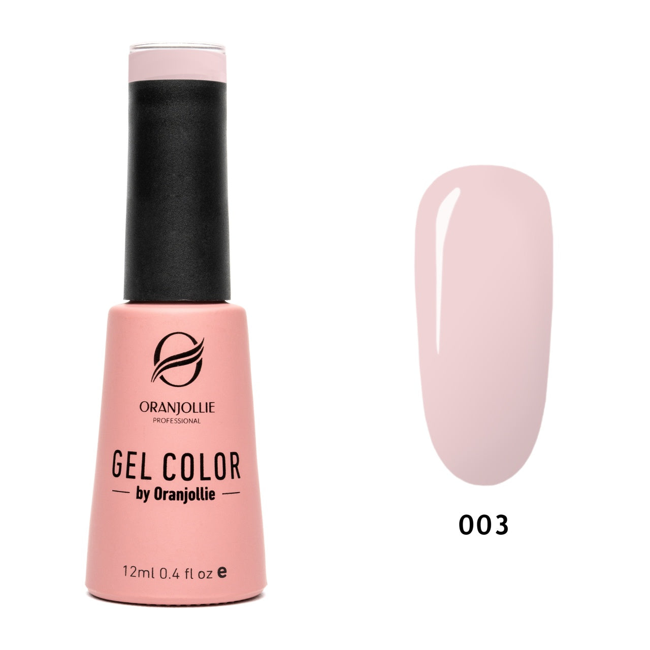 Oja semipermanenta Gel Color Nr.003 12ml Oranjollie