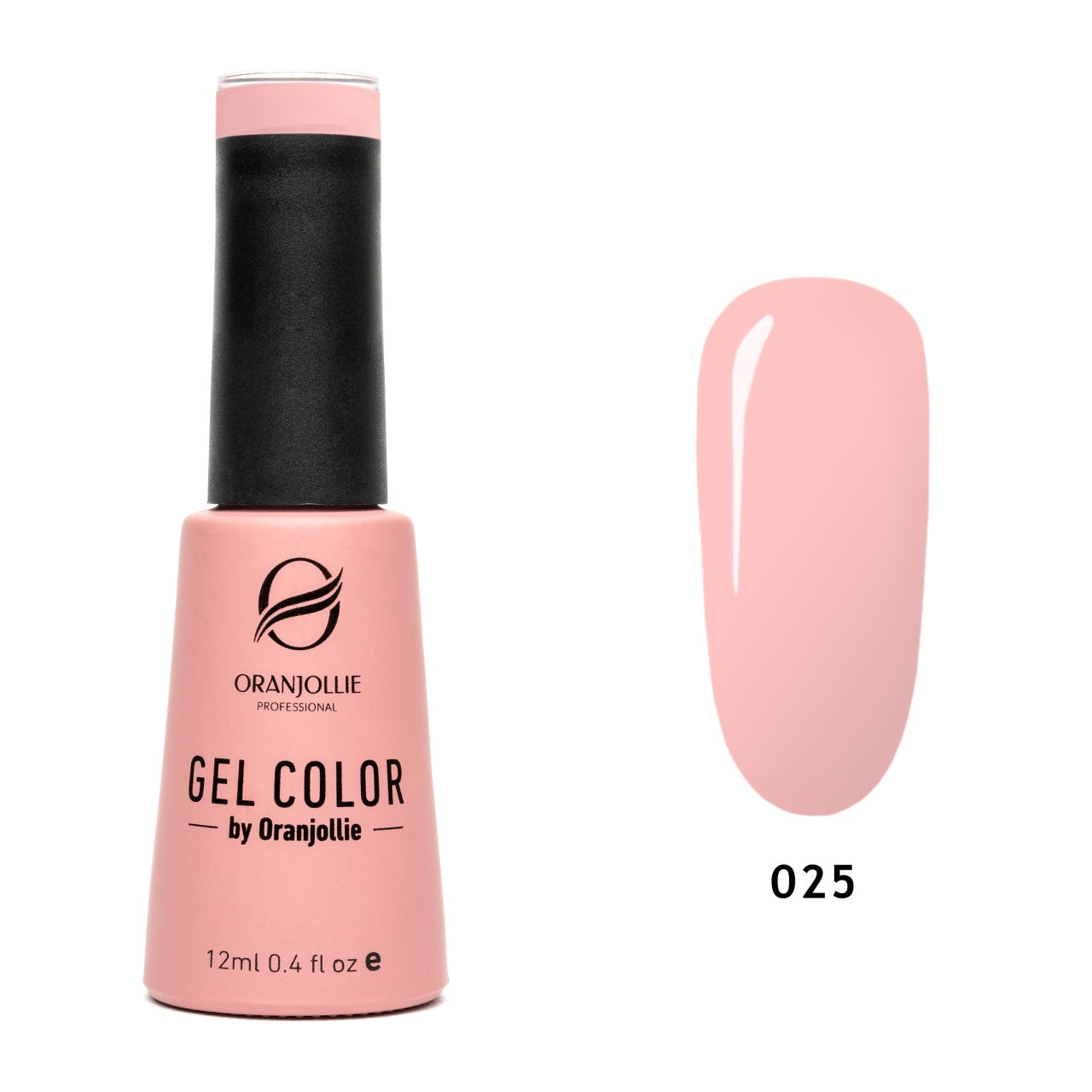 Oja semipermanenta Gel Color Nr.025 12ml Oranjollie