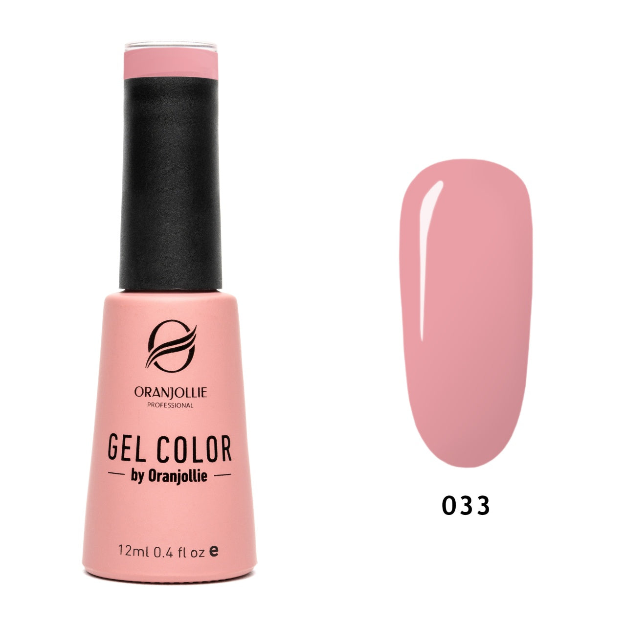 Oja semipermanenta Gel Color Nr.033 12ml Oranjollie