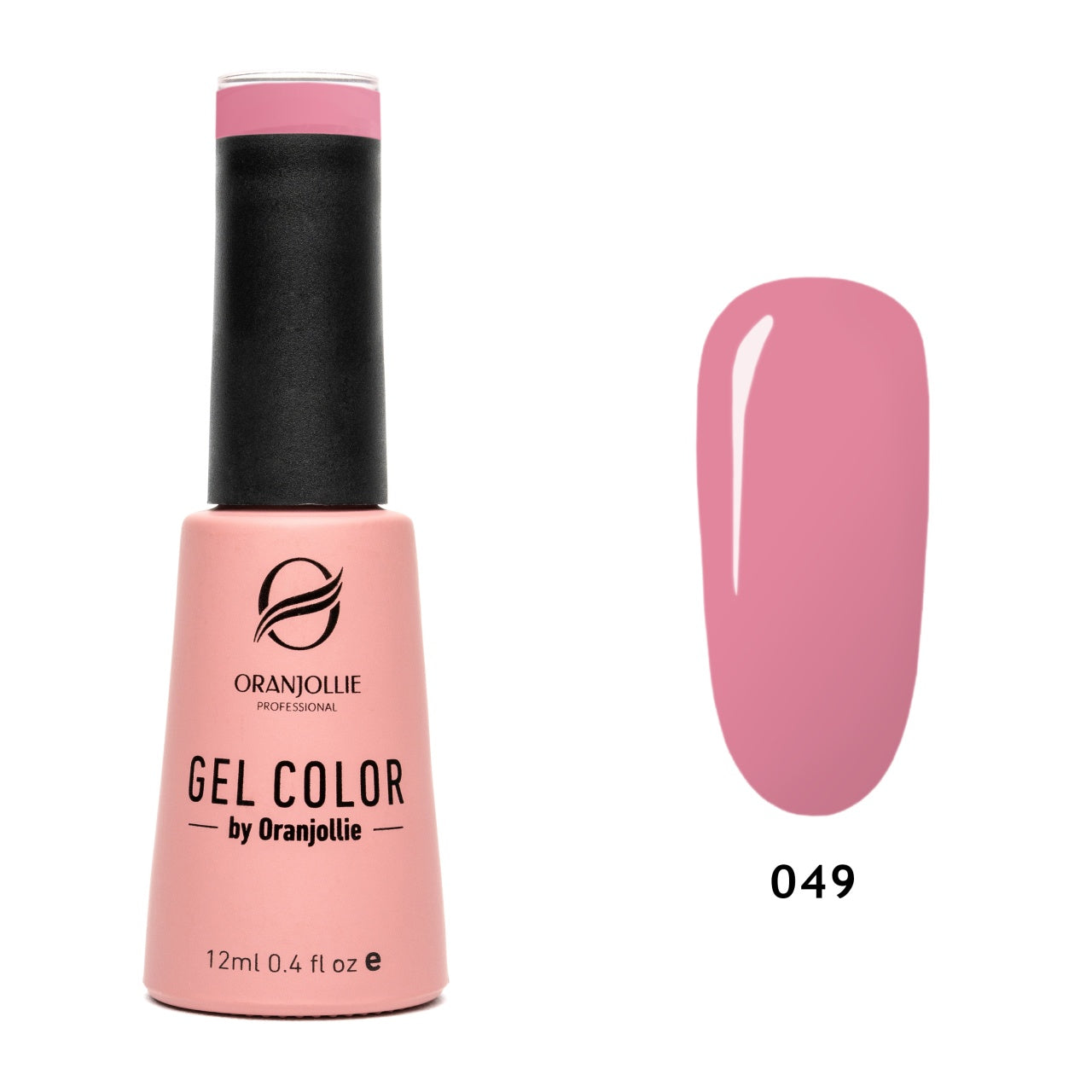 Oja semipermanenta Gel Color Nr.049 12ml Oranjollie