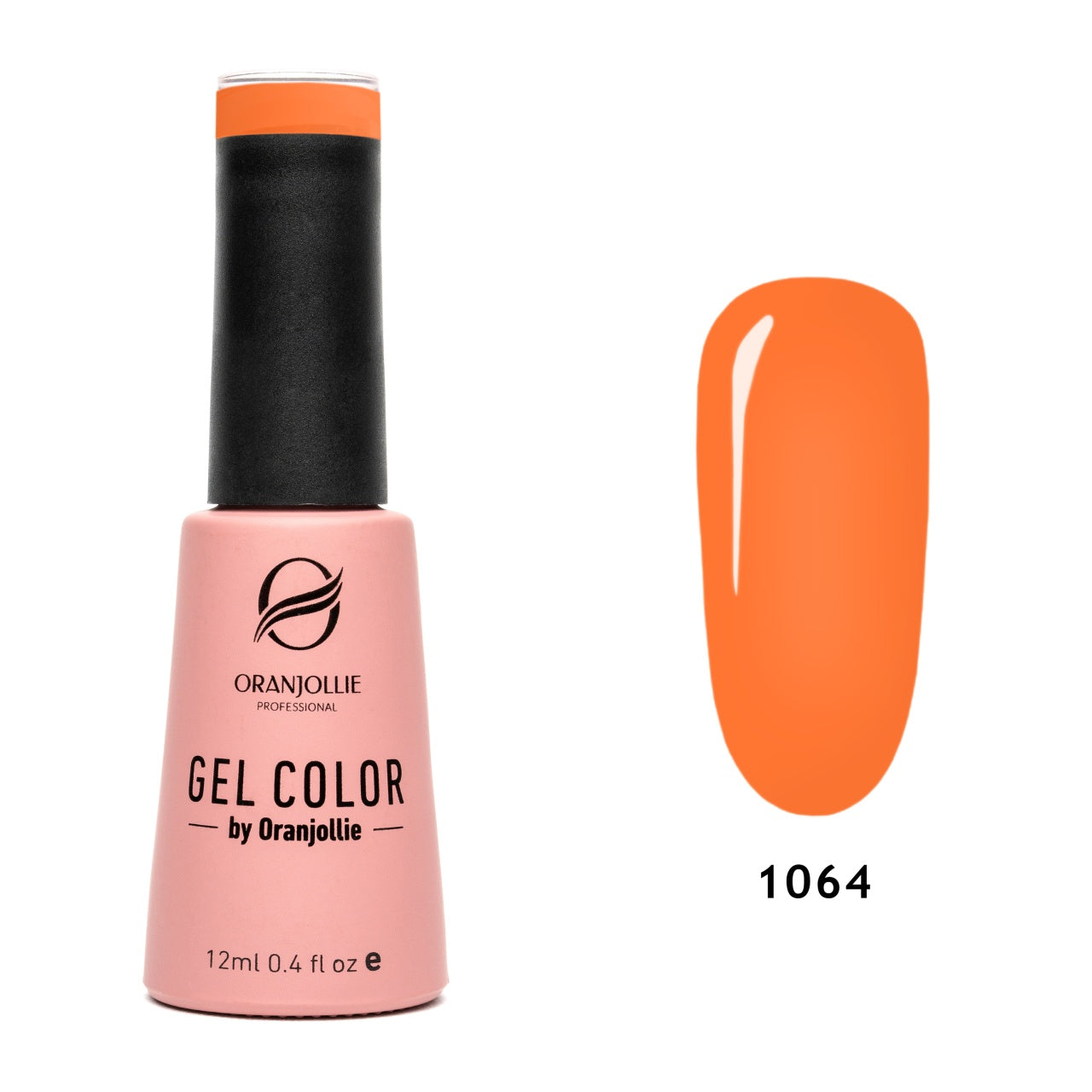 Oja semipermanenta Gel Color Nr.1064 12ml Oranjollie