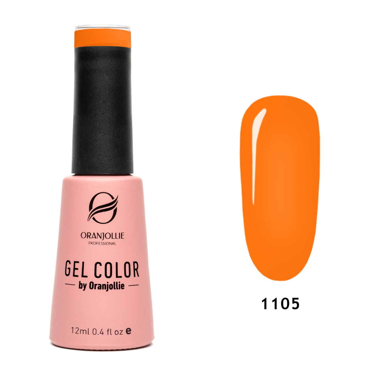 Oja semipermanenta Gel Color Nr.1105 12ml Oranjollie