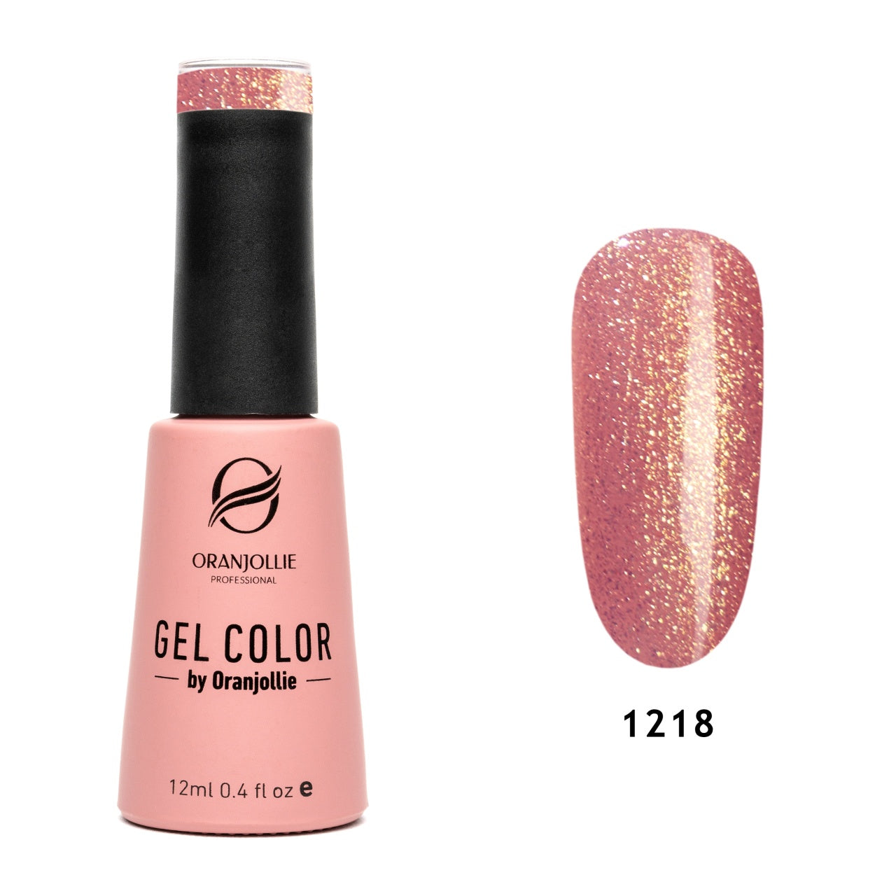Oja semipermanenta Gel Color Nr.1218 12ml Oranjollie