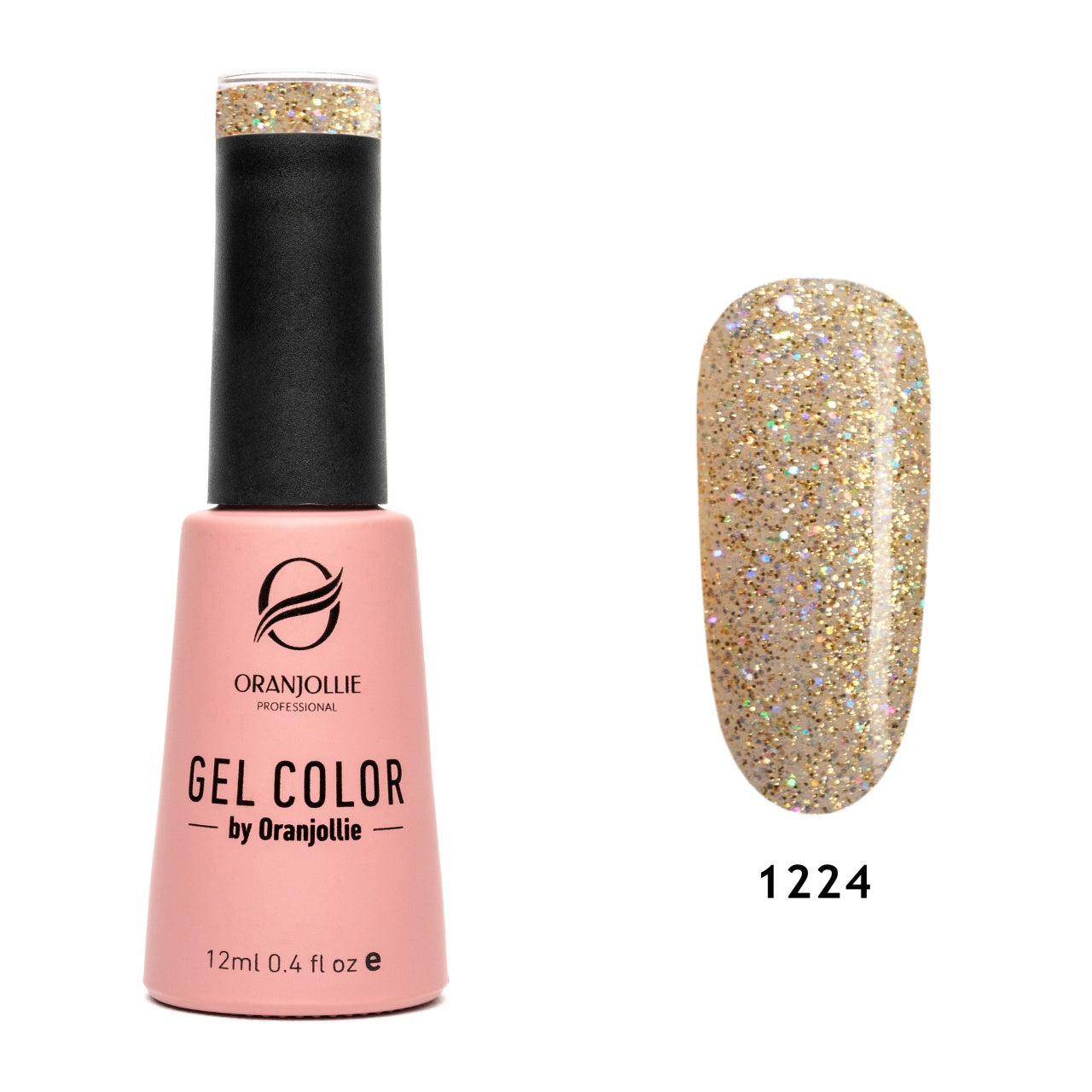 Oja semipermanenta Gel Color Nr.1224 12ml Oranjollie