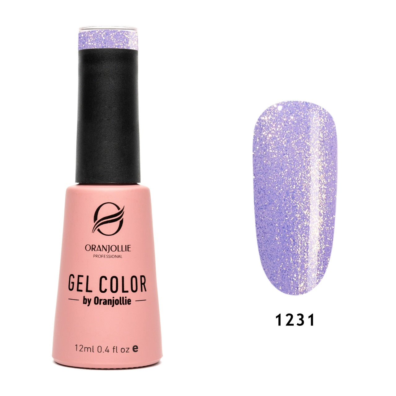 Oja semipermanenta Gel Color Nr.1231 12ml Oranjollie