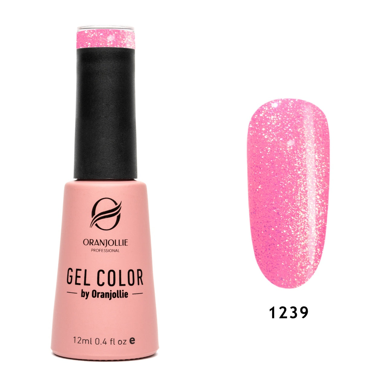 Oja semipermanenta Gel Color Nr.1239 12ml Oranjollie