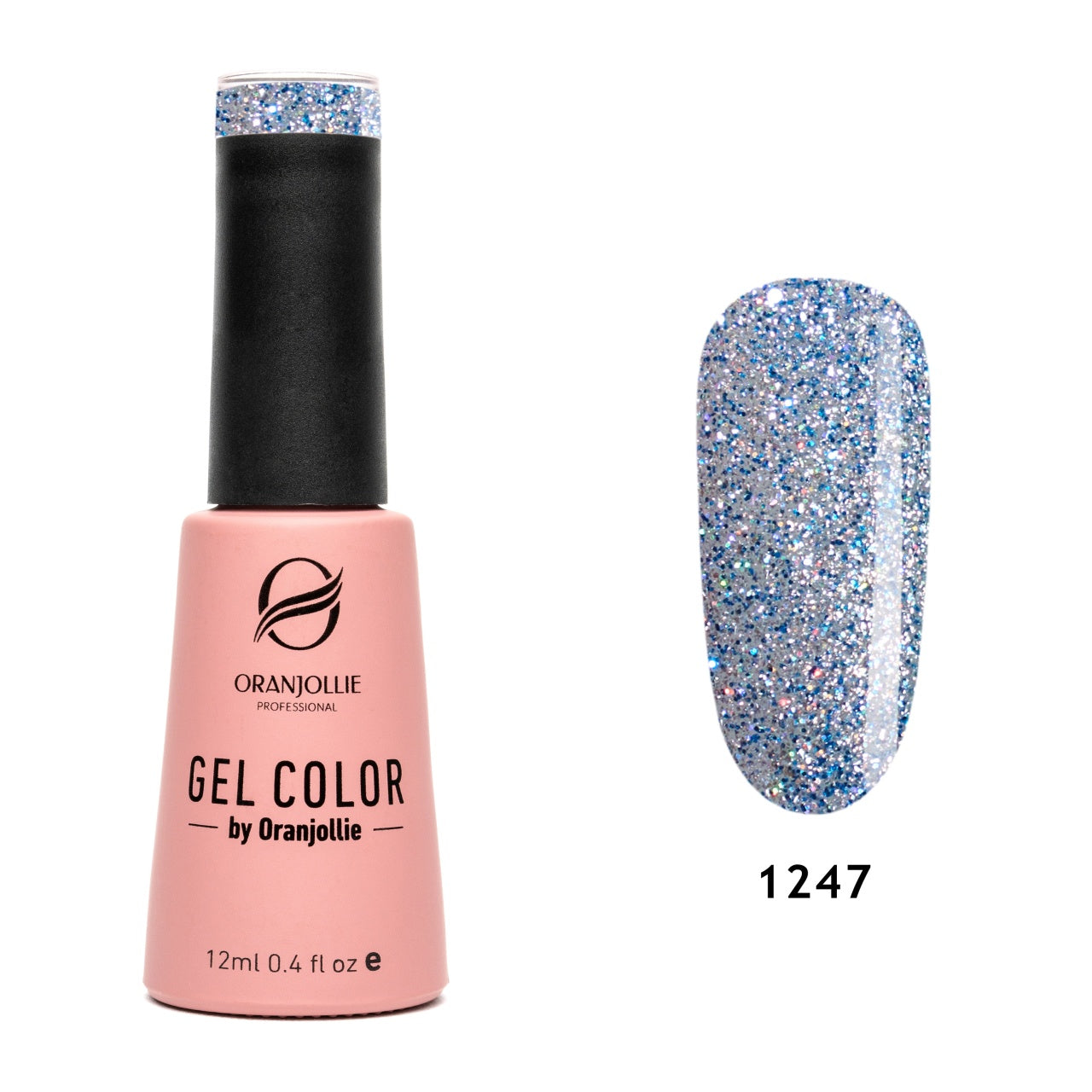 Oja semipermanenta Gel Color Nr.1247 12ml Oranjollie