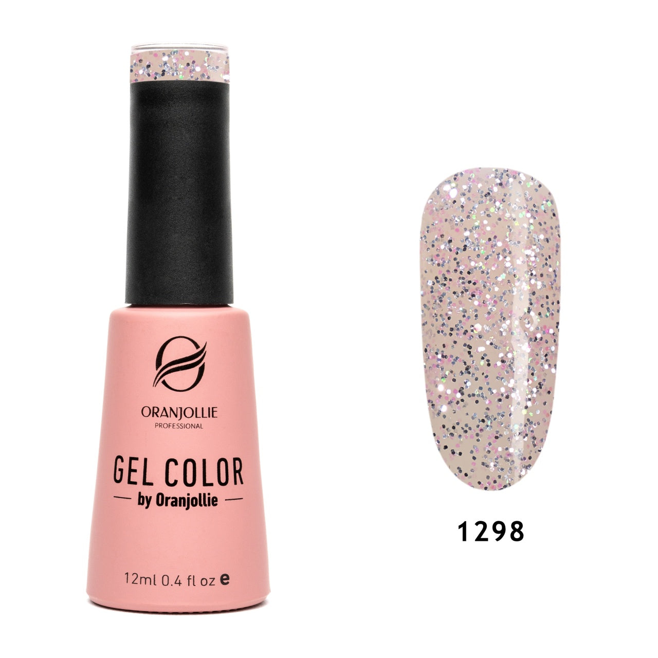 Oja semipermanenta Gel Color Nr.1298 12ml Oranjollie