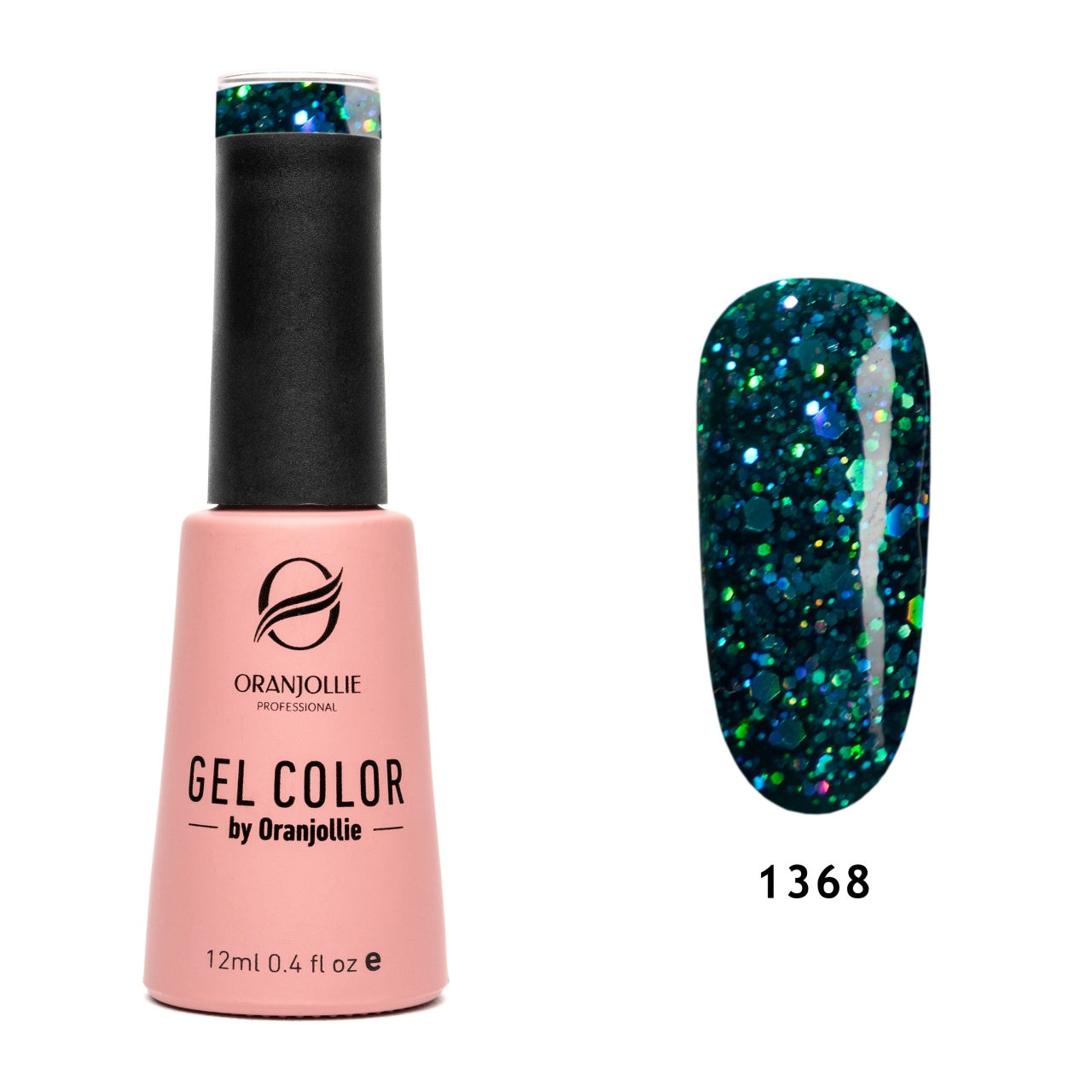 Oja semipermanenta Gel Color Nr.1368 12ml Oranjollie