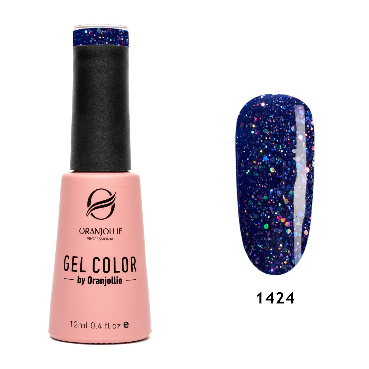 Oja semipermanenta Gel Color Nr.1424 12ml Oranjollie