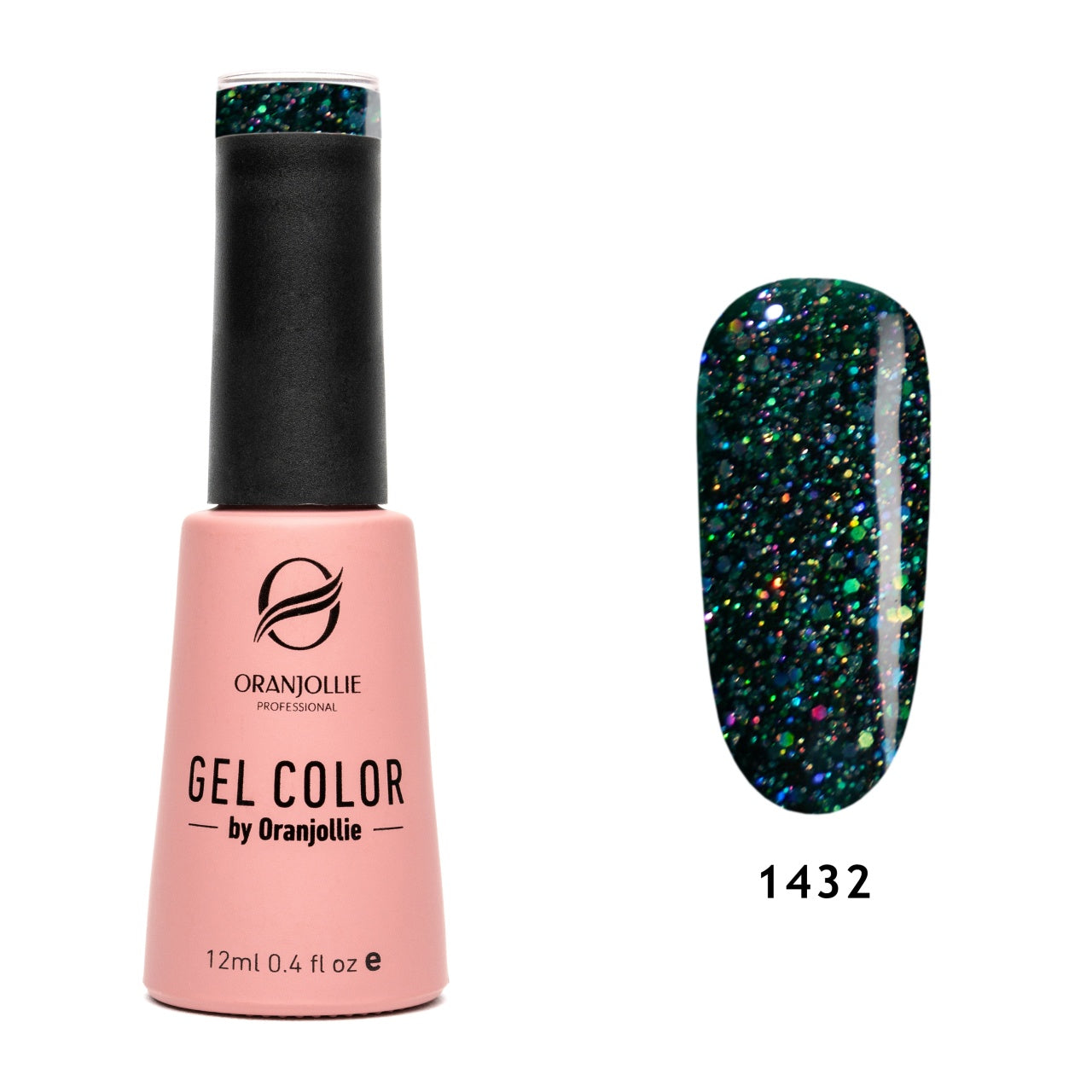 Oja semipermanenta Gel Color Nr.1432 12ml Oranjollie