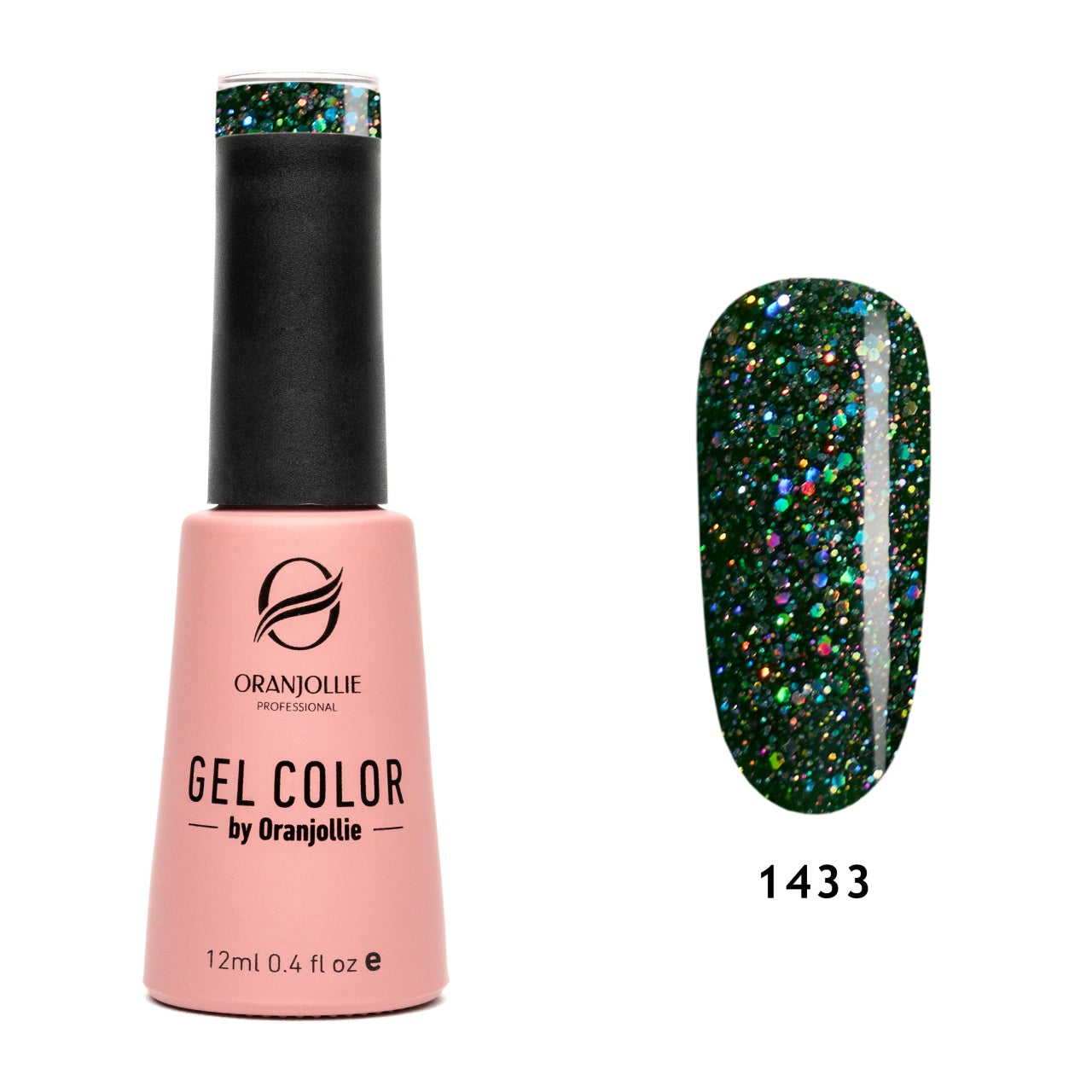Oja semipermanenta Gel Color Nr.1433 12ml Oranjollie