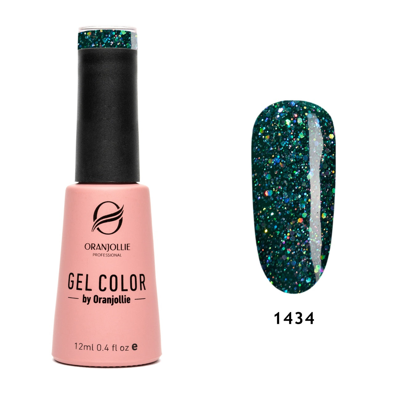 Oja semipermanenta Gel Color Nr.1434 12ml Oranjollie