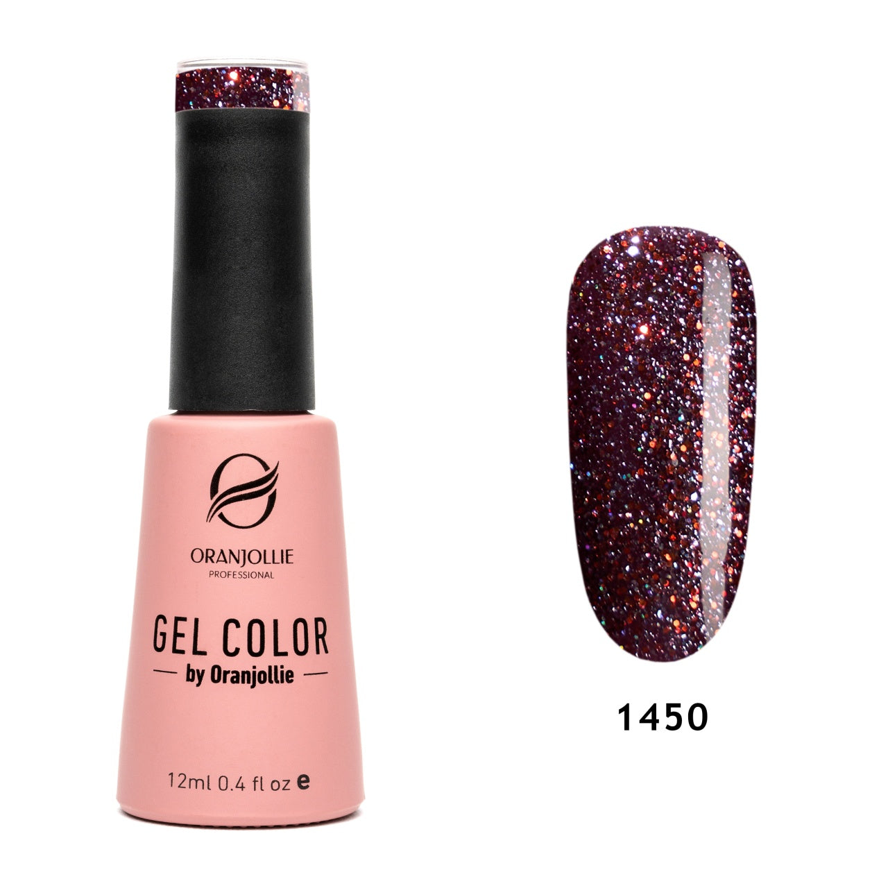 Oja semipermanenta Gel Color Nr.1450 12ml Oranjollie