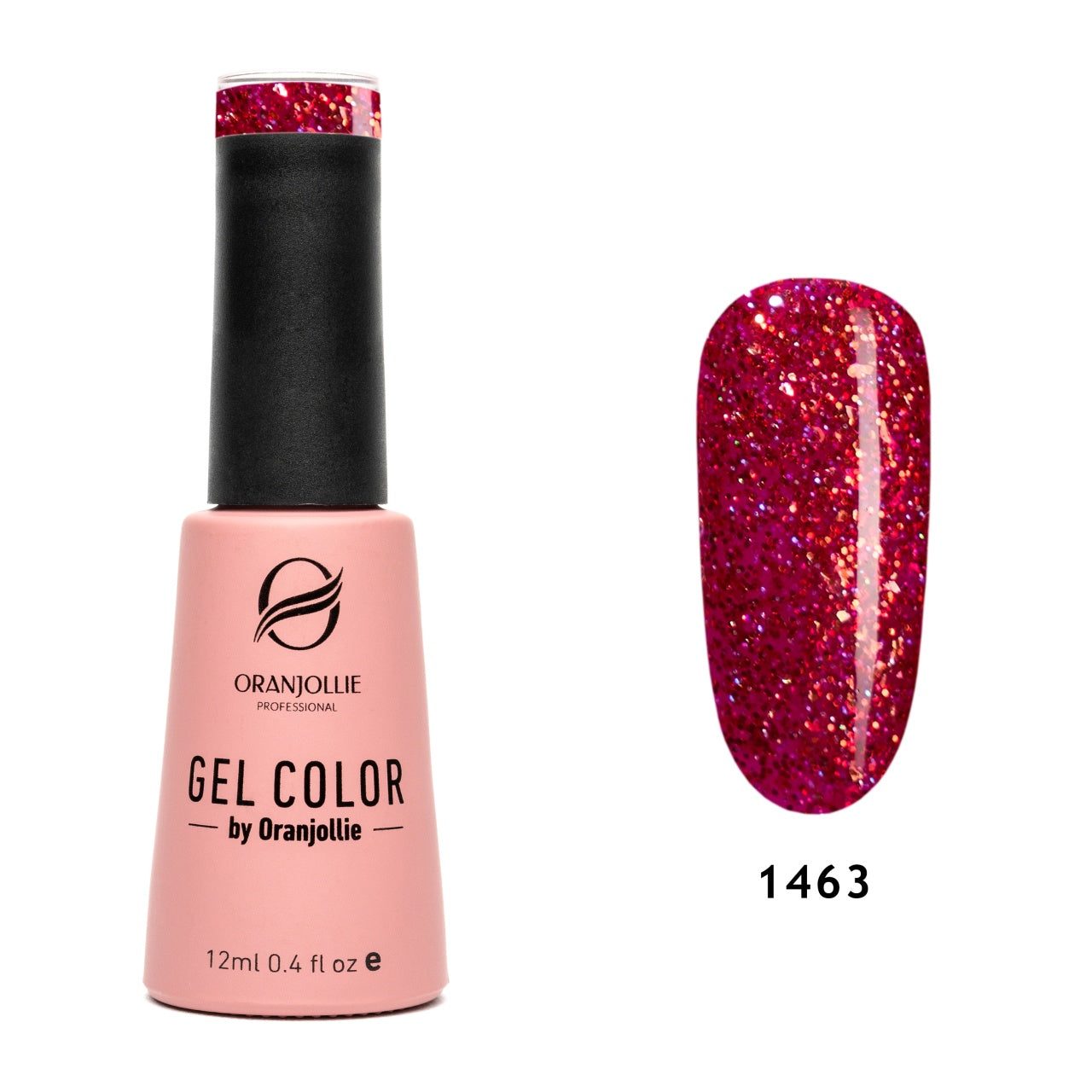 Oja semipermanenta Gel Color Nr.1463 12ml Oranjollie