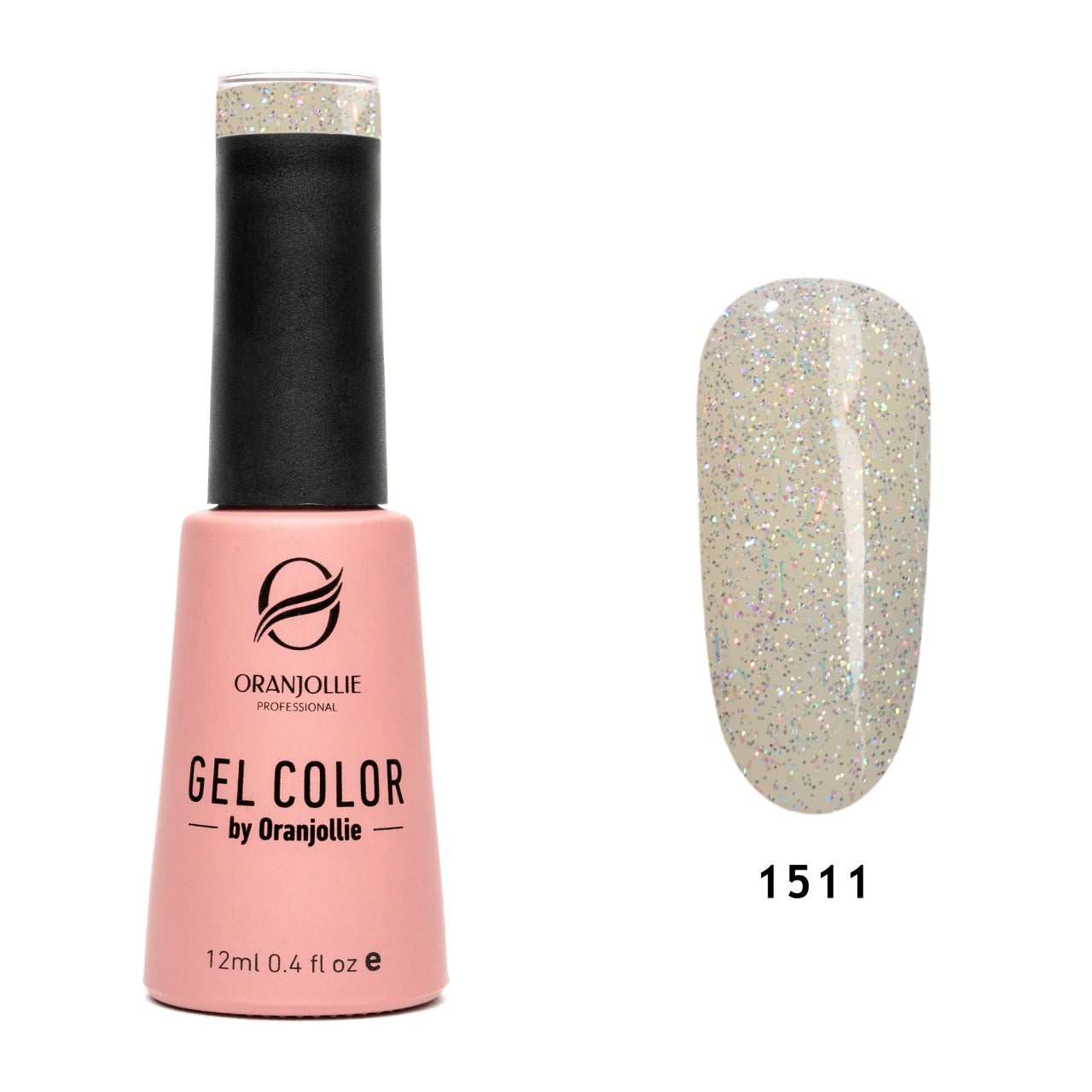 Oja semipermanenta Gel Color Nr.1511 12ml Oranjollie