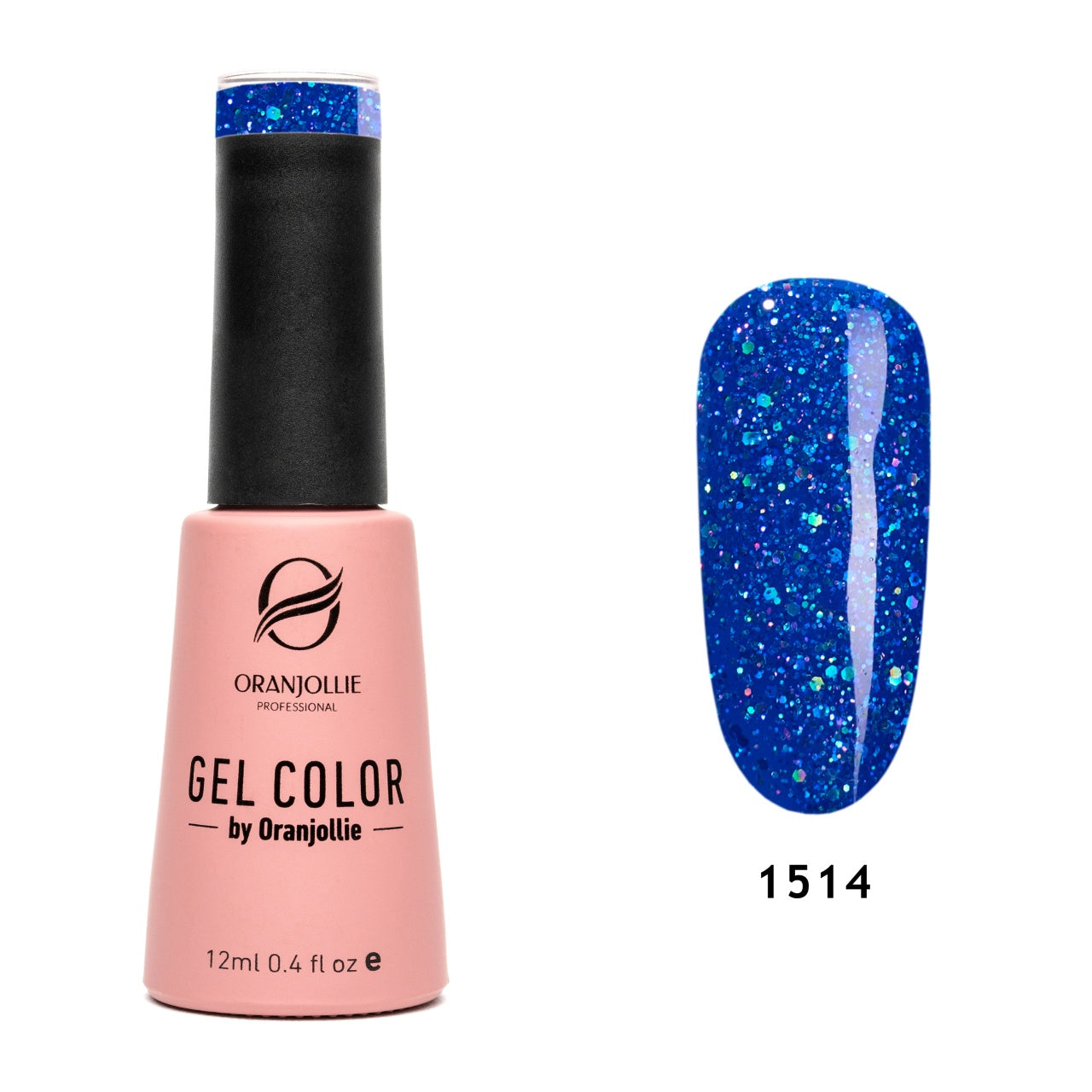 Oja semipermanenta Gel Color Nr.1514 12ml Oranjollie
