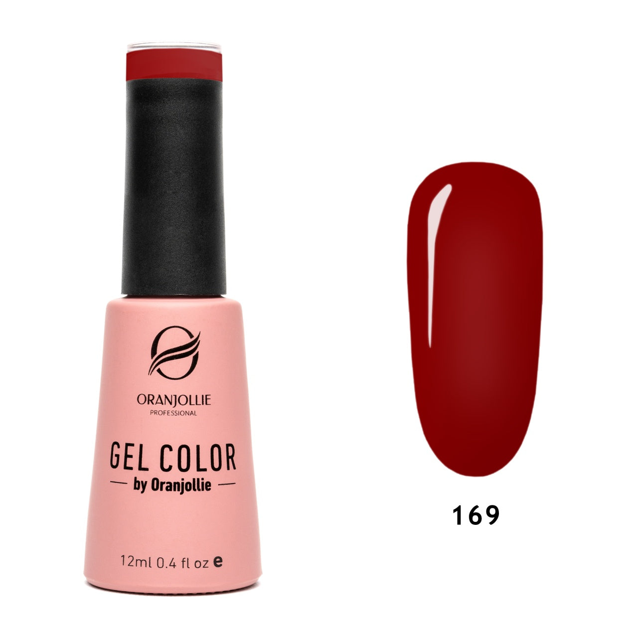 Oja semipermanenta Gel Color Nr.169 12ml Oranjollie