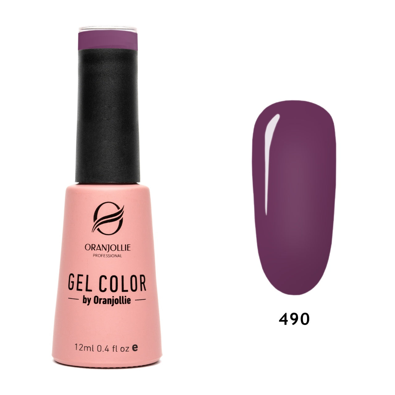 Oja semipermanenta Gel Color Nr.490 12ml Oranjollie