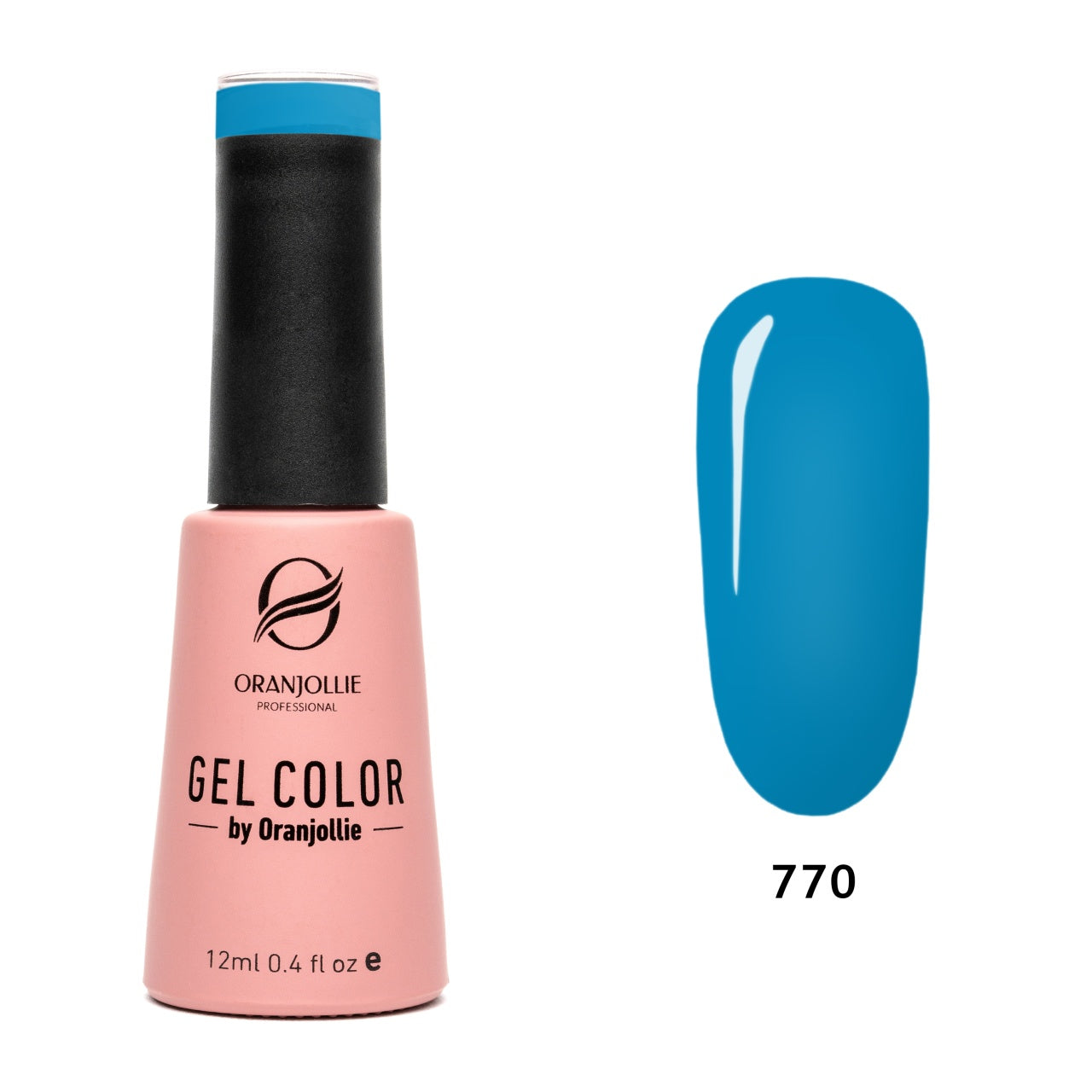 Oja semipermanenta Gel Color Nr.770 12ml Oranjollie